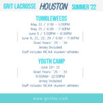Houston Summer Camp and Tumbleweeds