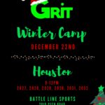 Winter Camp – Dallas, Austin, and Houston